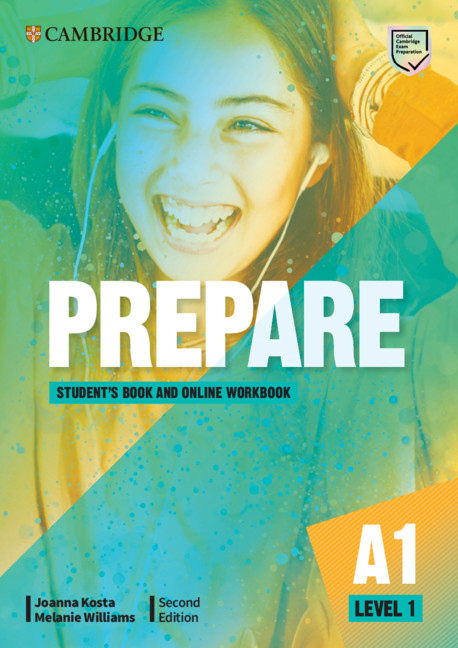 Prepare Second edition Level 1 Student's Book and Online Workbook