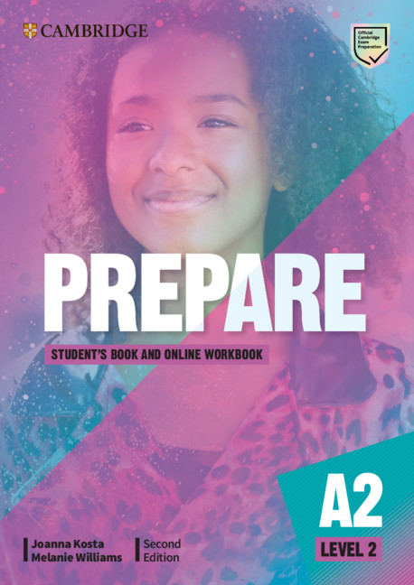 Prepare Second edition Level 2 Student's Book and Online Workbook