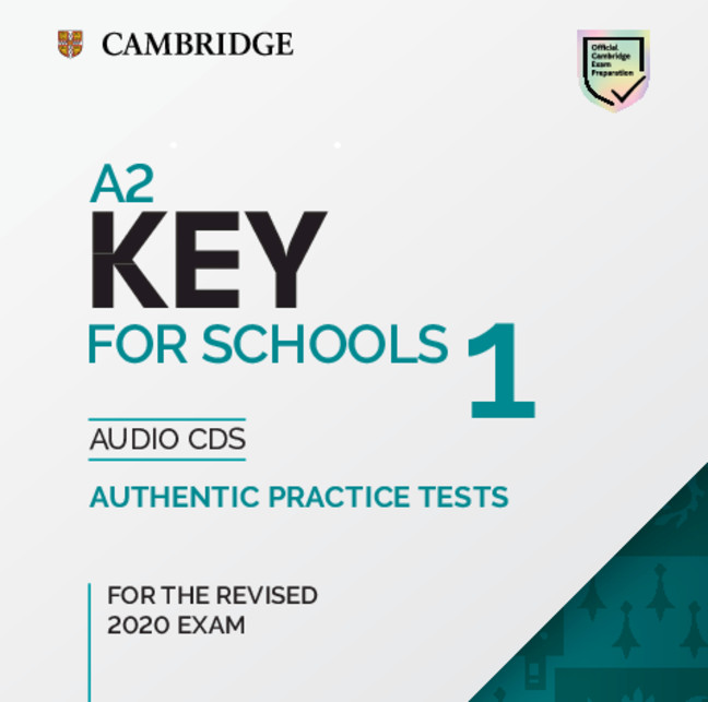 A2 Key for Schools 1 for revised exam from 2020 Audio CD