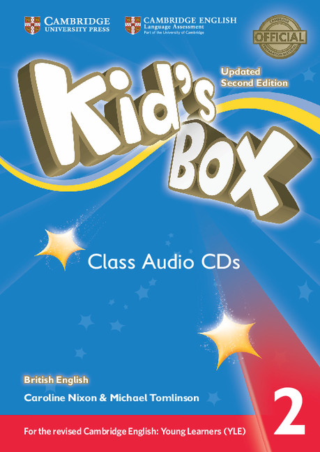 Kid's Box 2 Updated 2nd Edition Class Audio CDs (4) British English