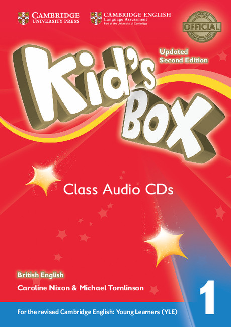 Kid's Box 1 Updated 2nd Edition Class Audio CDs (4) British English