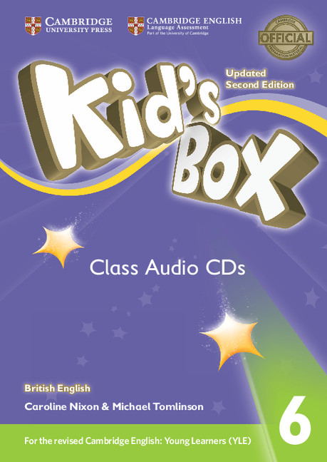 Kid's Box 6 Updated 2nd Edition Class Audio CDs (4) British English