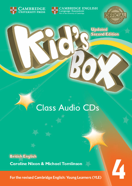 Kid's Box 4 Updated 2nd Edition Class Audio CDs (3) British English
