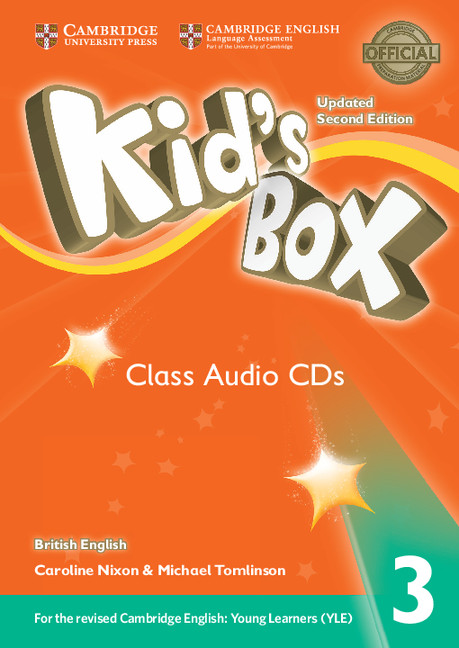 Kid's Box 3 Updated 2nd Edition Class Audio CDs (3) British English