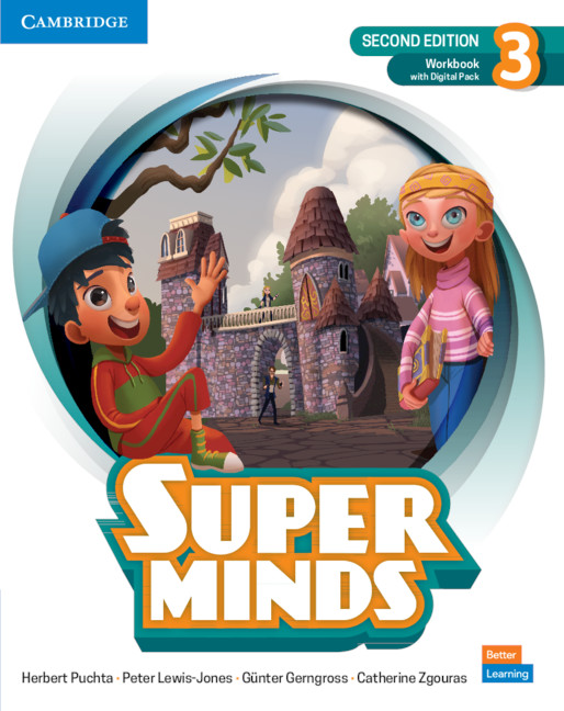 Super Minds 2nd Edition Level 3 Workbook with Digital Pack
