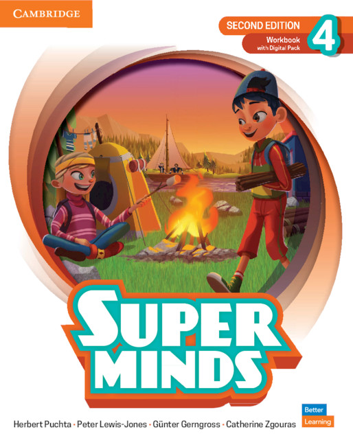 Super Minds 2nd Edition Level 4 Workbook with Digital Pack