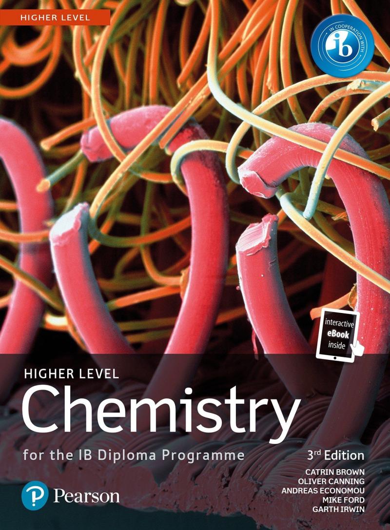 Pearson Chemistry for the IB Diploma Higher Level, 3rd edition