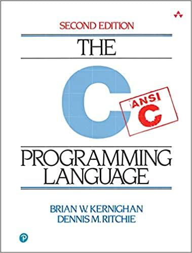 C Programming Language, 2nd