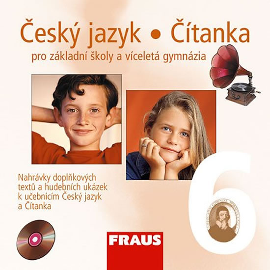 Český jazyk/Čítanka 6 pro ZŠ a víceletá gymnázia - CD /1ks/