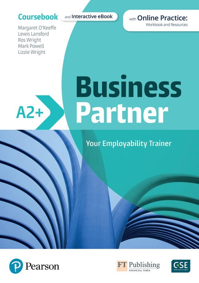 Business Partner A2+ Coursebook with Online Practice: Workbook and Resources + eBook