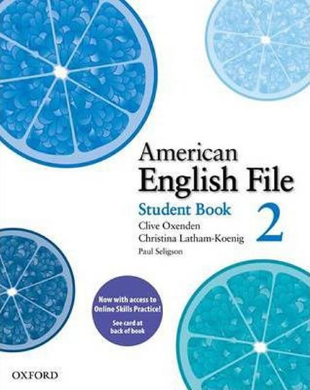 American English File 2 Student´s Book with Online Skills Practice Pack