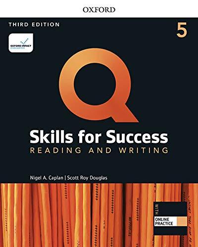 Q Skills for Success 5 Reading & Writing Student´s Book with iQ Online Practice, 3rd