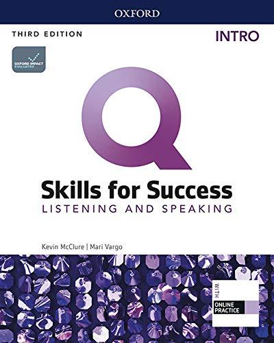 Q Skills for Success Intro Listening & Speaking Student´s Book with iQ Online Practice, 3rd