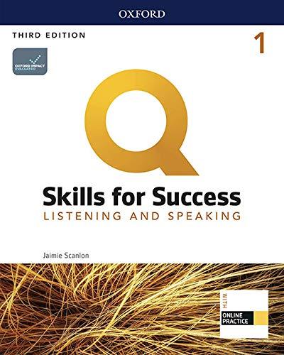 Q Skills for Success 1 Listening & Speaking Student´s Book with iQ Online Practice, 3rd