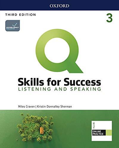 Q Skills for Success 3 Listening & Speaking Student´s Book with iQ Online Practice, 3rd