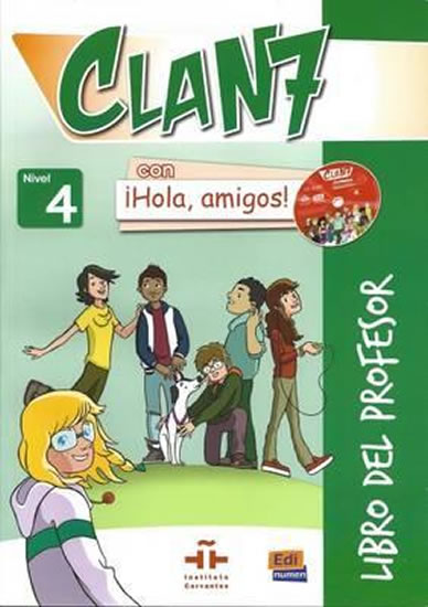 Clan 7 Nivel 4 - Libro del profesor + CD + CD-ROM