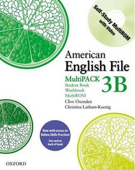 American English File 3 Student´s Book + Workbook Multipack B with Online Skills Practice Pack