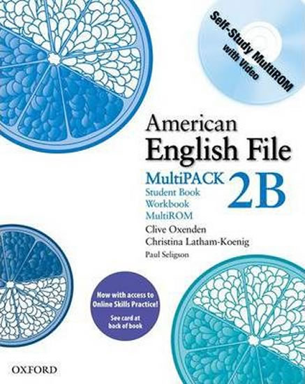 American English File 2 Student´s Book + Workbook Multipack B with Online Skills Practice Pack