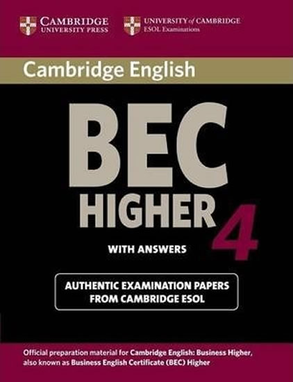 Cambridge BEC 4 Higher: Student´s Book with answers