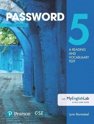Password 5 Student Book with Essential Online Resources, 3rd Edition