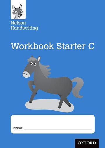 Nelson Handwriting: Reception/Primary 1: Starter C Workbook (pack of 10 pc)