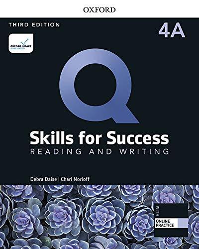Q Skills for Success 4 Reading & Writing Student´s Book A with iQ Online Practice, 3rd