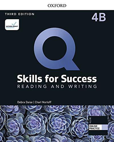 Q Skills for Success 4 Reading & Writing Student´s Book B with iQ Online Practice, 3rd