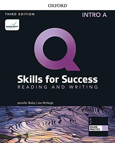 Q Skills for Success Intro Reading & Writing Student´s Book A with iQ Online Practice, 3rd