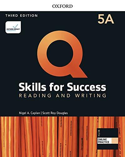 Q Skills for Success 5 Reading & Writing Student´s Book A with iQ Online Practice, 3rd