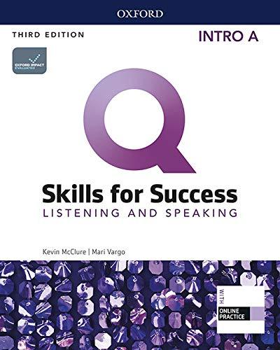 Q Skills for Success Intro Listening & Speaking Student´s Book A with iQ Online Practice, 3rd