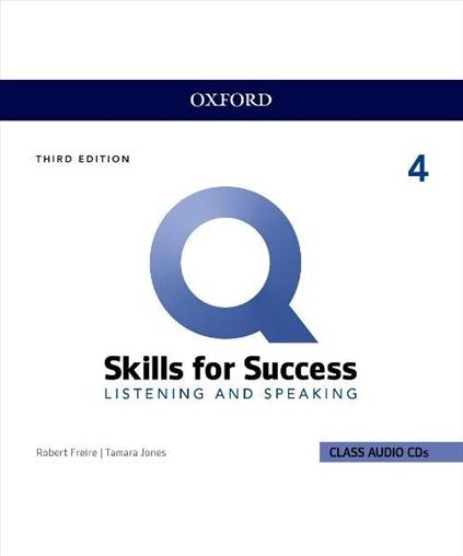 Q: Skills for Success 4 Listening & Speaking Class Audio CDs /4/, 3rd