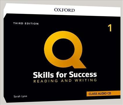 Q: Skills for Success 1 Reading and Writing Audio CDs/3/, 3rd