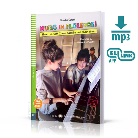 Young ELI Readers 4/A2: Music In Florence! + Downloadable Multimedia