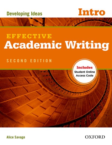 Effective Academic Writing Second Edition Intro Developing Ideas