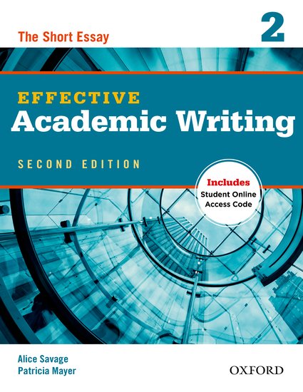 Effective Academic Writing Second Edition 2 the Short Essay