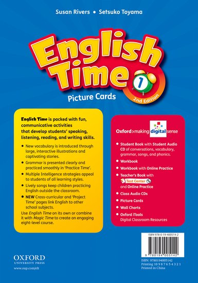 English Time 2nd Edition 1 Picture Cards