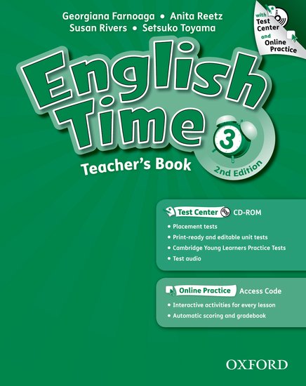 English Time 2nd Edition 3 Teacher´s Book + Test Center CD-Rom and Online Practice Pack