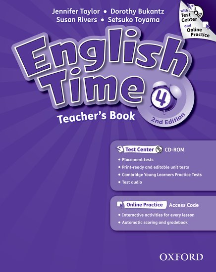 English Time 2nd Edition 4 Teacher´s Book + Test Center CD-Rom and Online Practice Pack