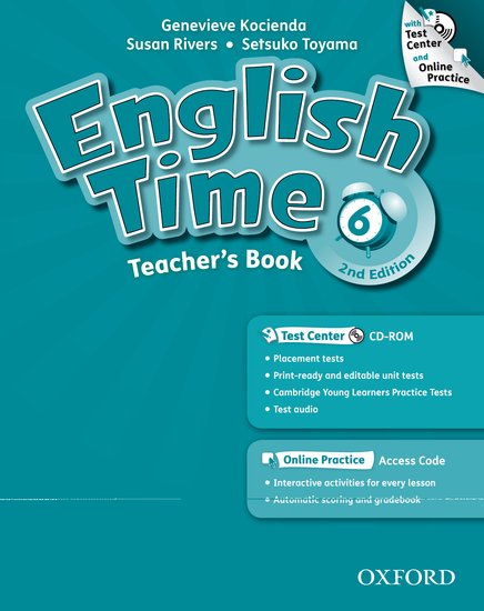 English Time 2nd Edition 6 Teacher´s Book + Test Center CD-Rom and Online Practice Pack